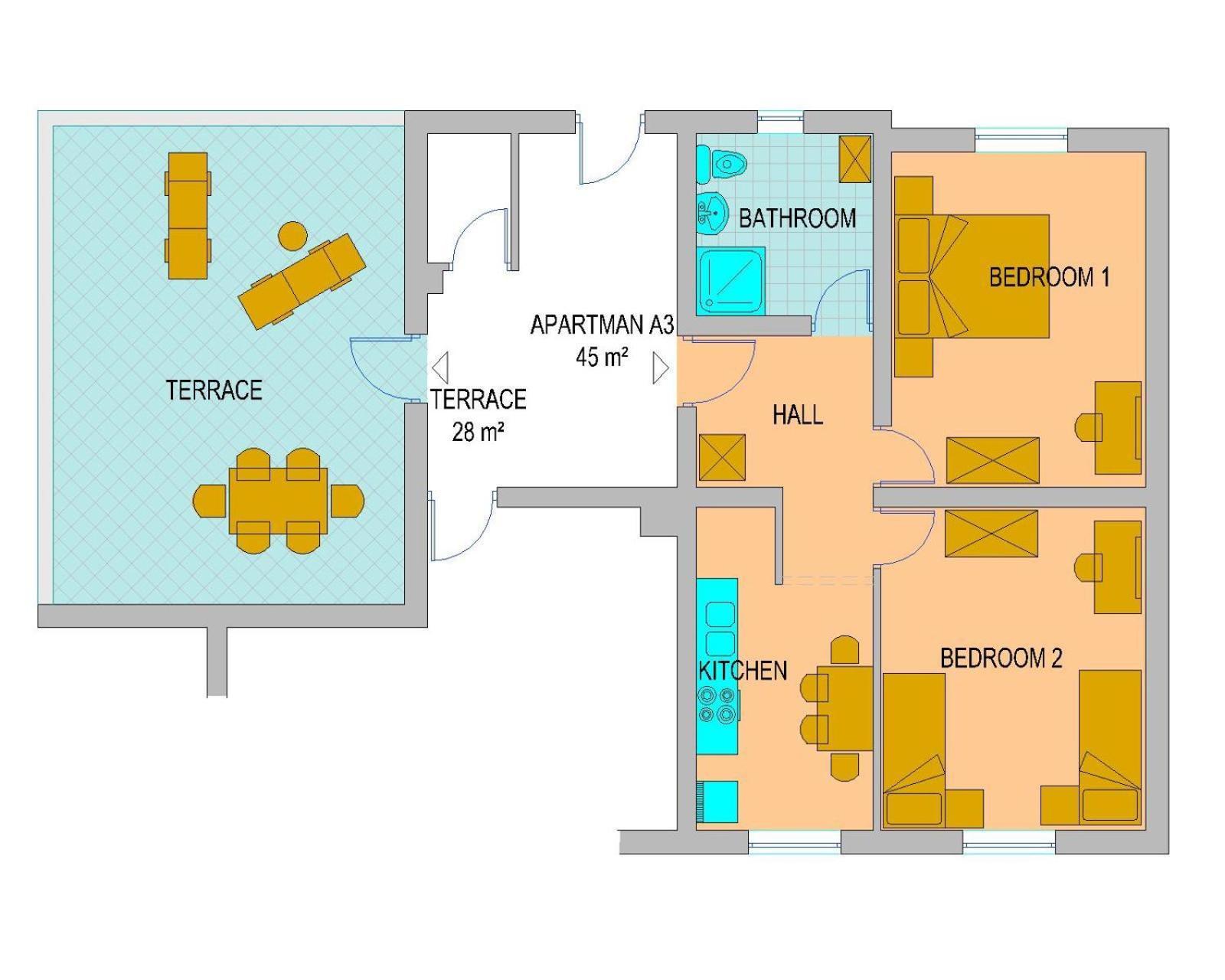 Apartmani Ždrelac Екстериор снимка