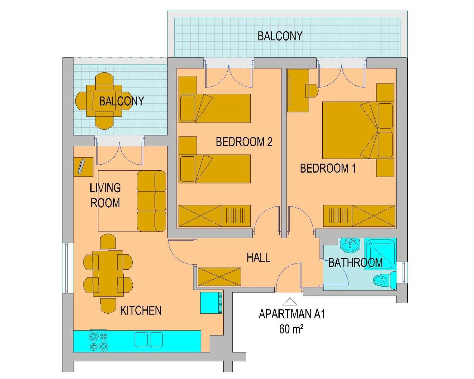 Apartmani Ždrelac Екстериор снимка